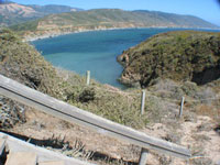 Staircase on the trai to the point