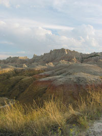 This place is all about erosion - and Man has had no influence on how it has eroded - unless you look at global warming and stuff ... well thats a whole nother thing to get into