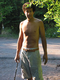 This sucked - Natty thought i looked pretty funny - i was just beat