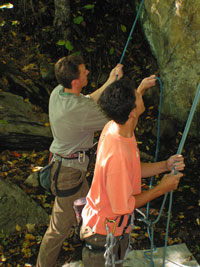 Brian and I on B