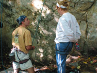 The married climbing couple