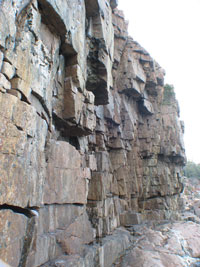 More Granite sea cliffs