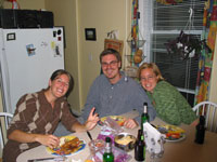 Natty, Geoff, and Karen who totally hooked us up in Boston - pretty cool peeps