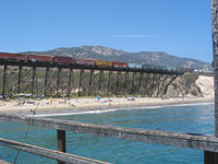Train at Gaviota
