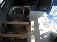 Under bed compartment