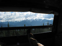Kickin it in the van on Hurricane Ridge in Olympic