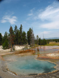 Firehole pool