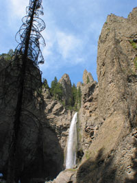 Tower falls