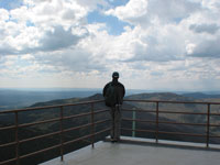 The view from Mt. Washburn gives you a good panoramic view of the North Eastern part of the park. It was a good way to say good bye to Yellowstone. That was out last day in Yellowstone. Cool place