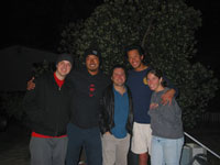Devin the boy wonder - Eddie - Dave-O - Me - Natty