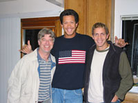 Fred and Jere came by to say howzit - good ole friends from Platt